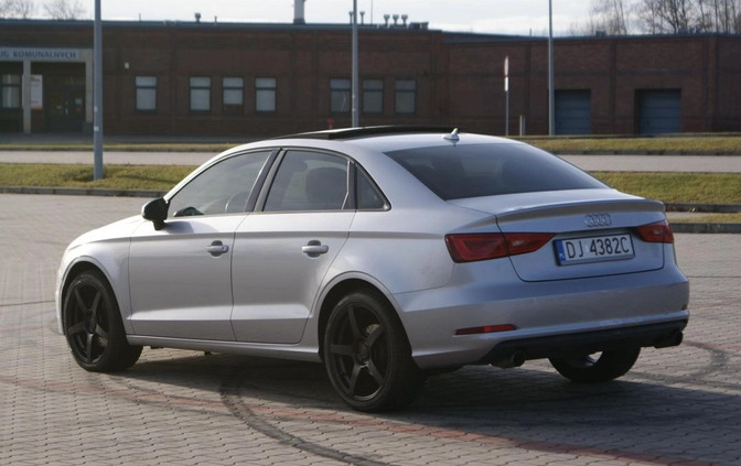 Audi A3 cena 61900 przebieg: 189000, rok produkcji 2015 z Góra małe 254